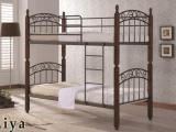 Двухъярусные металлические кровати