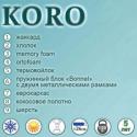 Состав матраса BlueMarine Koro